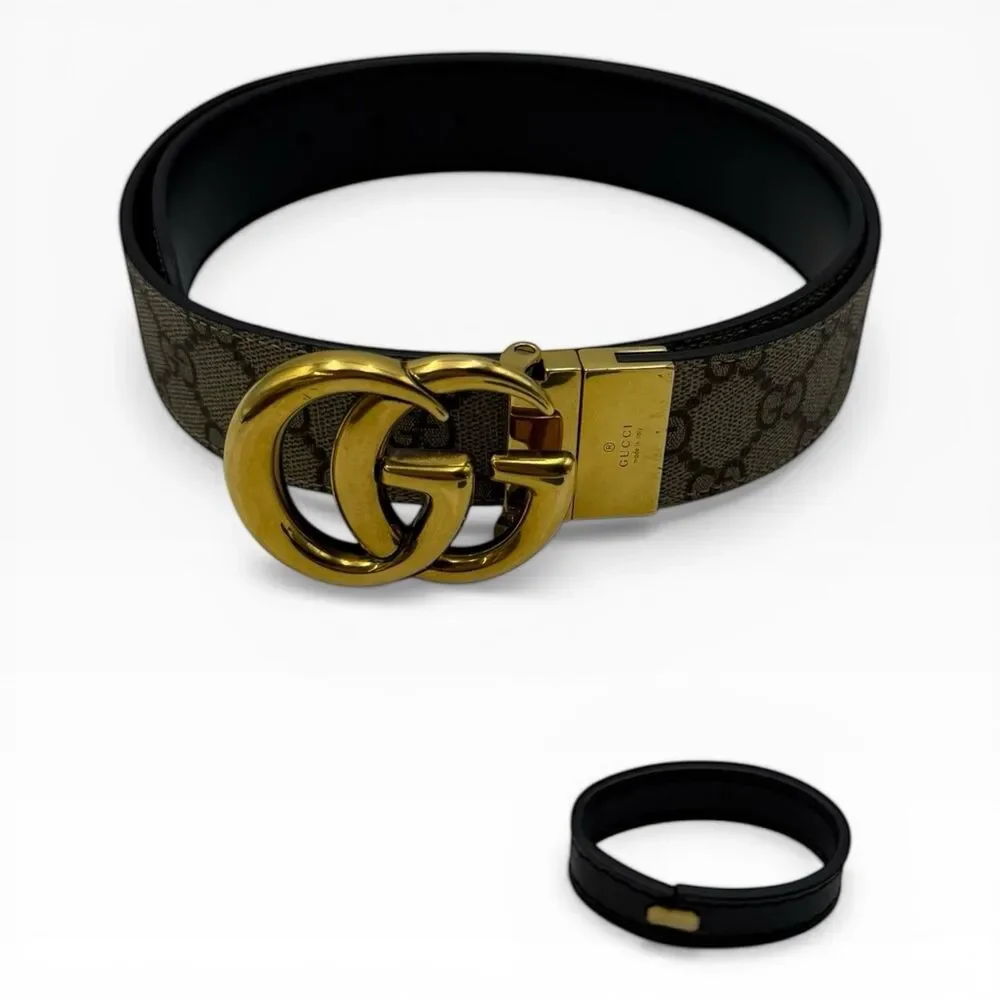 GUCCI Women’s Belt  Monogram 92TIC  90/36